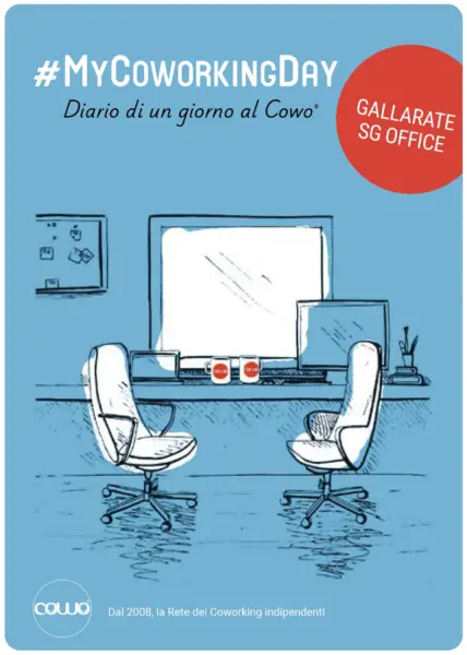 Copertina dell'ebook "Diario di un giorno al Cowo® – Gallarate SG Office"