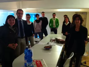 assessore al lavoro cristina tajani al coworking
